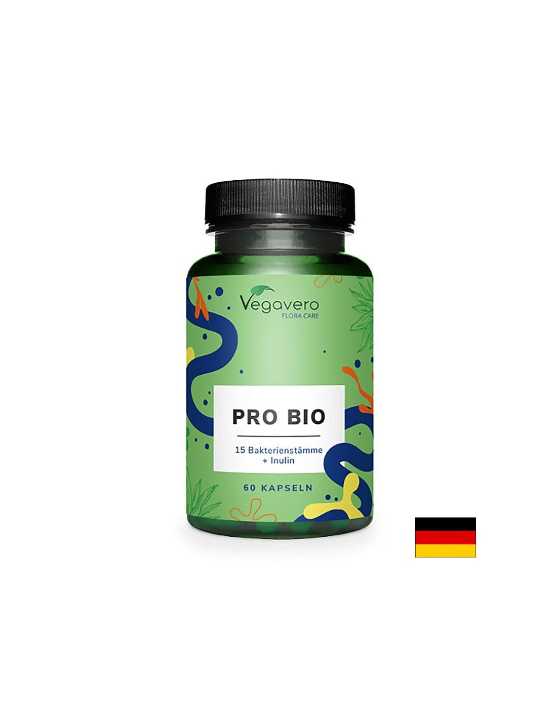 Probiotik + Inulin - 4 milijarde živih probiotičkih kultura, 90 <tc>Vegavero</tc> kapsule