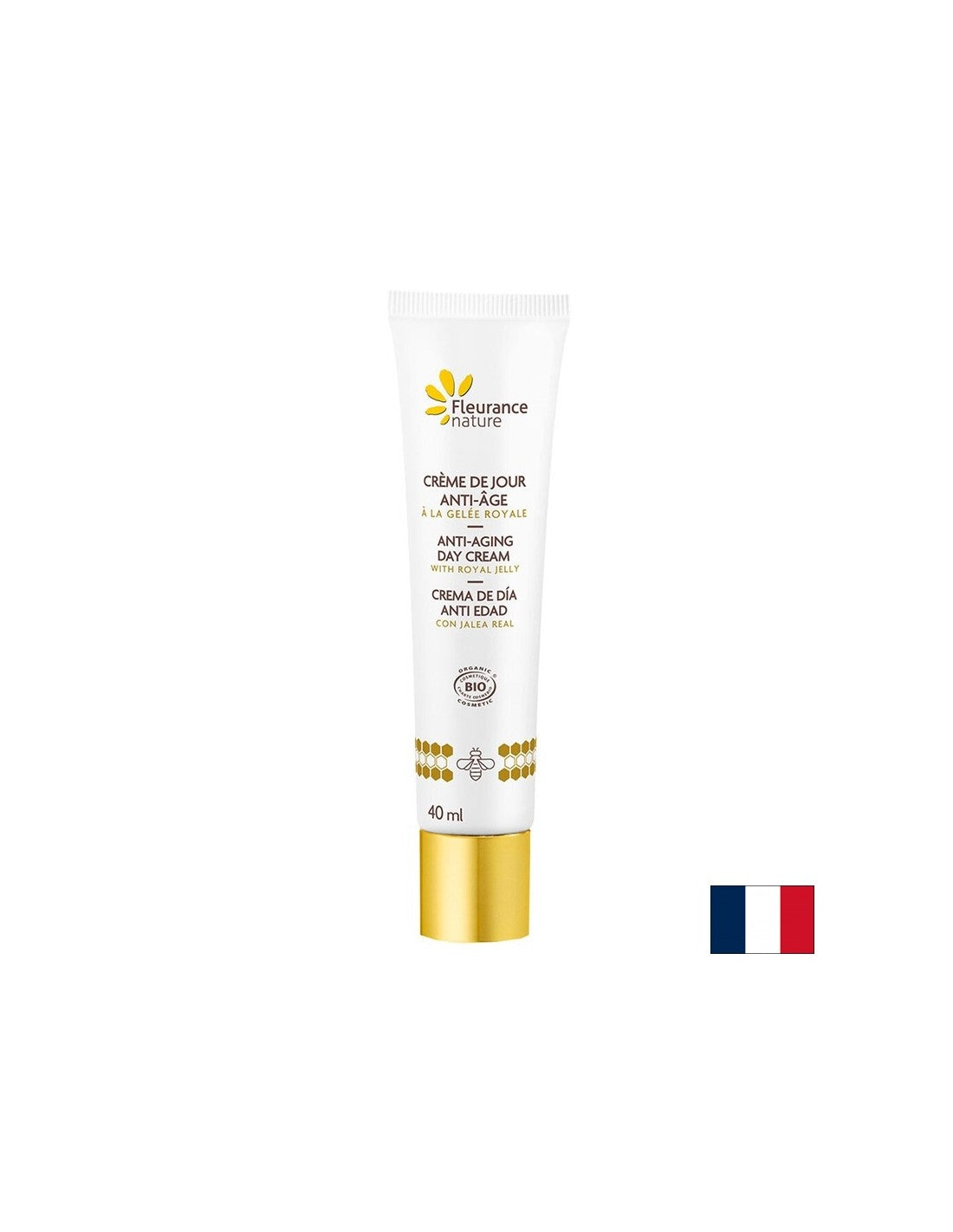 Anti-age dnevna krema za lice s organskom matičnom mliječi, 40 ml Fleurance Nature