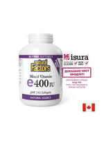 Vitamin E 400 IU · Prirodni izvor 268 mg - 240 gel kapsula