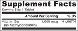Metil B -12 1000 mcg - 100 sublingvalnih tableta
