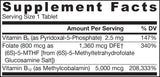 Metil B -12 5000 mcg i metil folat 800 mcg - 60 sublingvalnih tableta