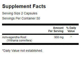 Ashwagandha korijen 450 mg - 100 kapsula