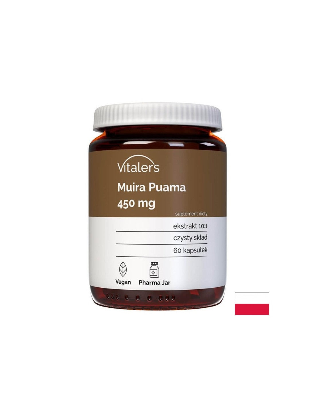 Prirodni afrodizijak - Muira Puama, 450 mg x 60 kapsula
