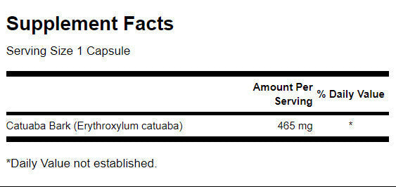 Catuaba kora 465 mg/60 kapsula - 0