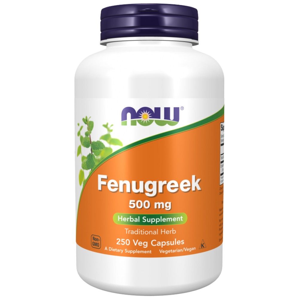 Fenugreek 500 mg - 250 kapsula