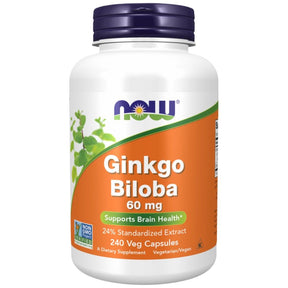 Ginkgo Biloba 60 mg - 240 capsules - Nutra Best Europe