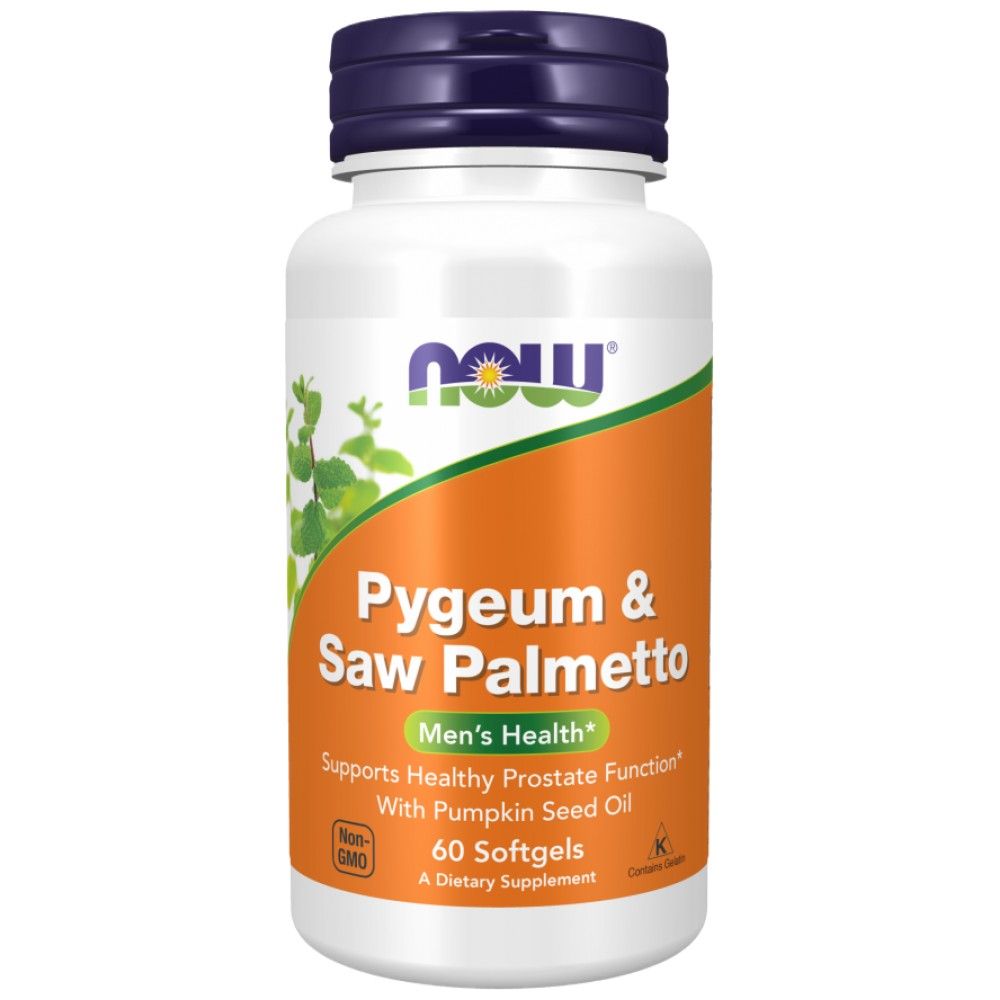 Pygeum i Saw Palmetto / Zdrava prostata - 60 gel kapsula