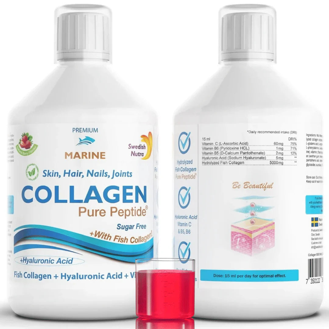 Riblji kolagen 5000 mg s hijaluronskom kiselinom 5 mg - 500 ml
