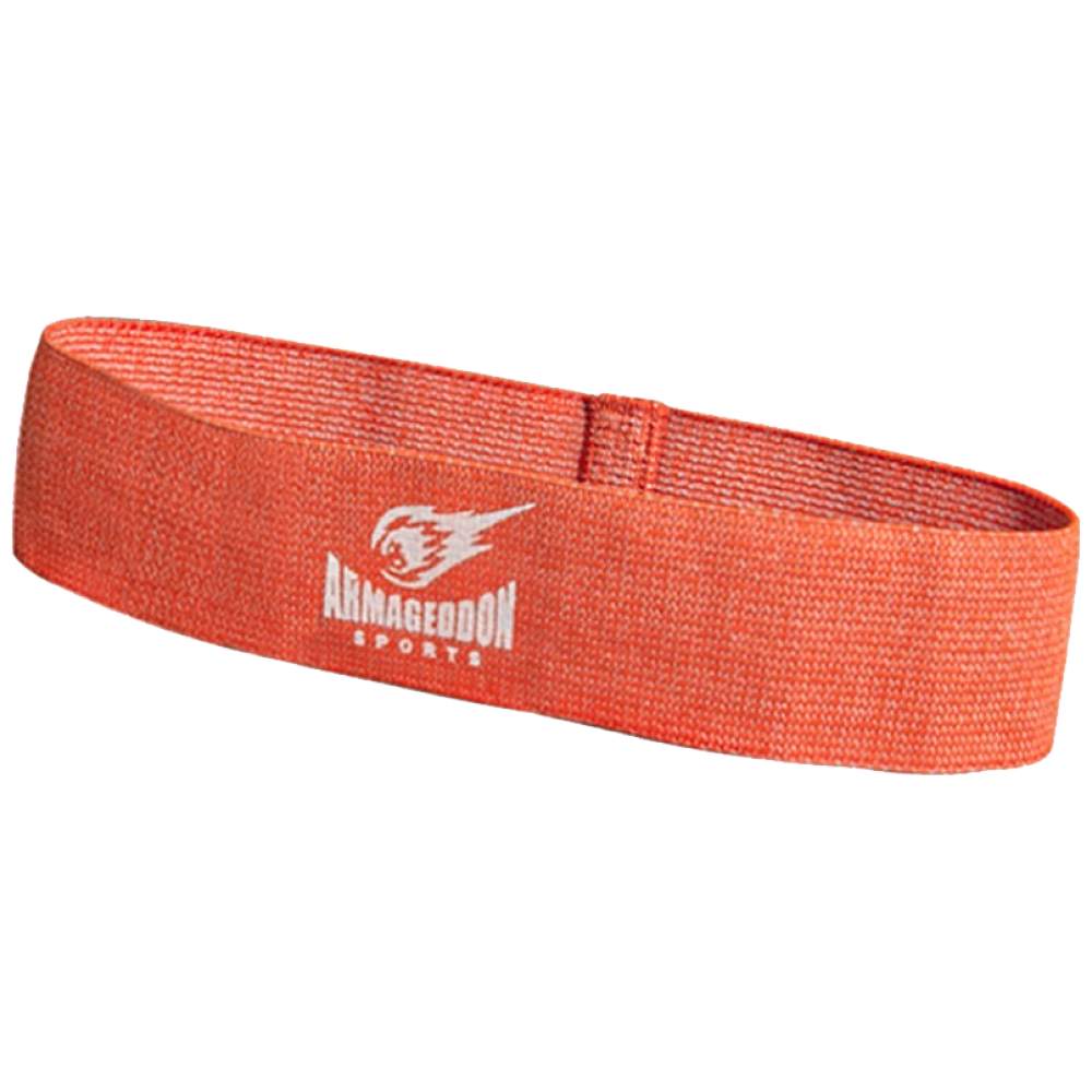 Trening elastika od tekstila za trening nogu - narančasta - 5 kg do 10 kg
