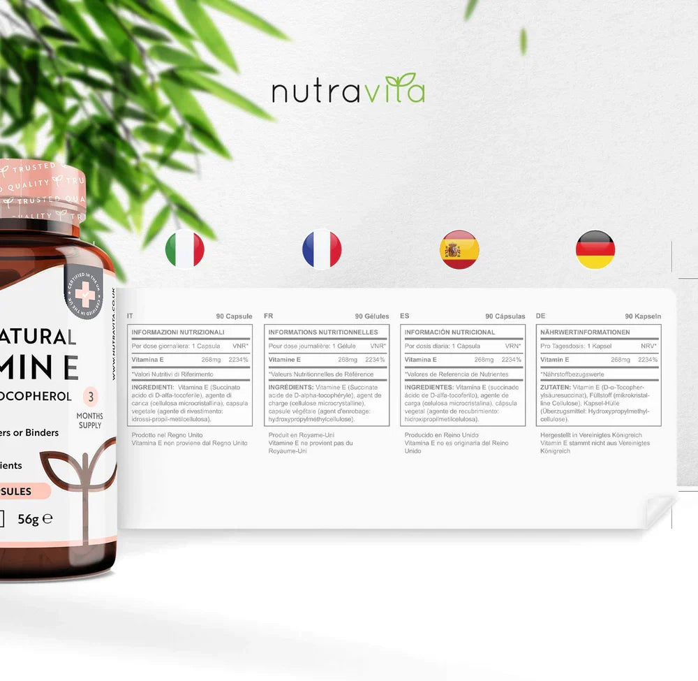 Prirodni vitamin E 400iu 90 VCAPS