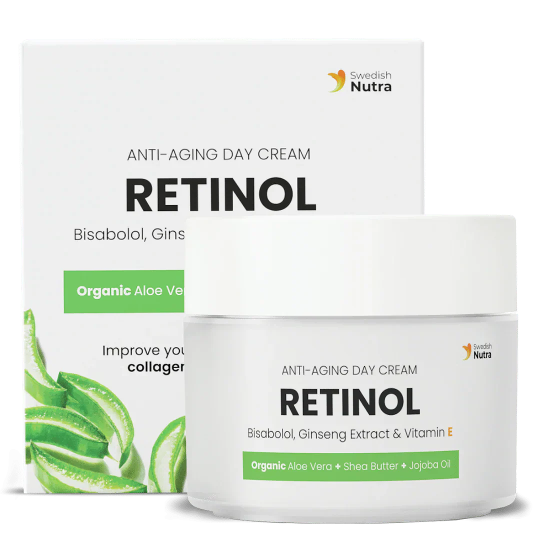 Dnevna krema s retinolom, hijaluronskom kiselinom i kolagenom 50 ml <tc>Swedish Nutra</tc>