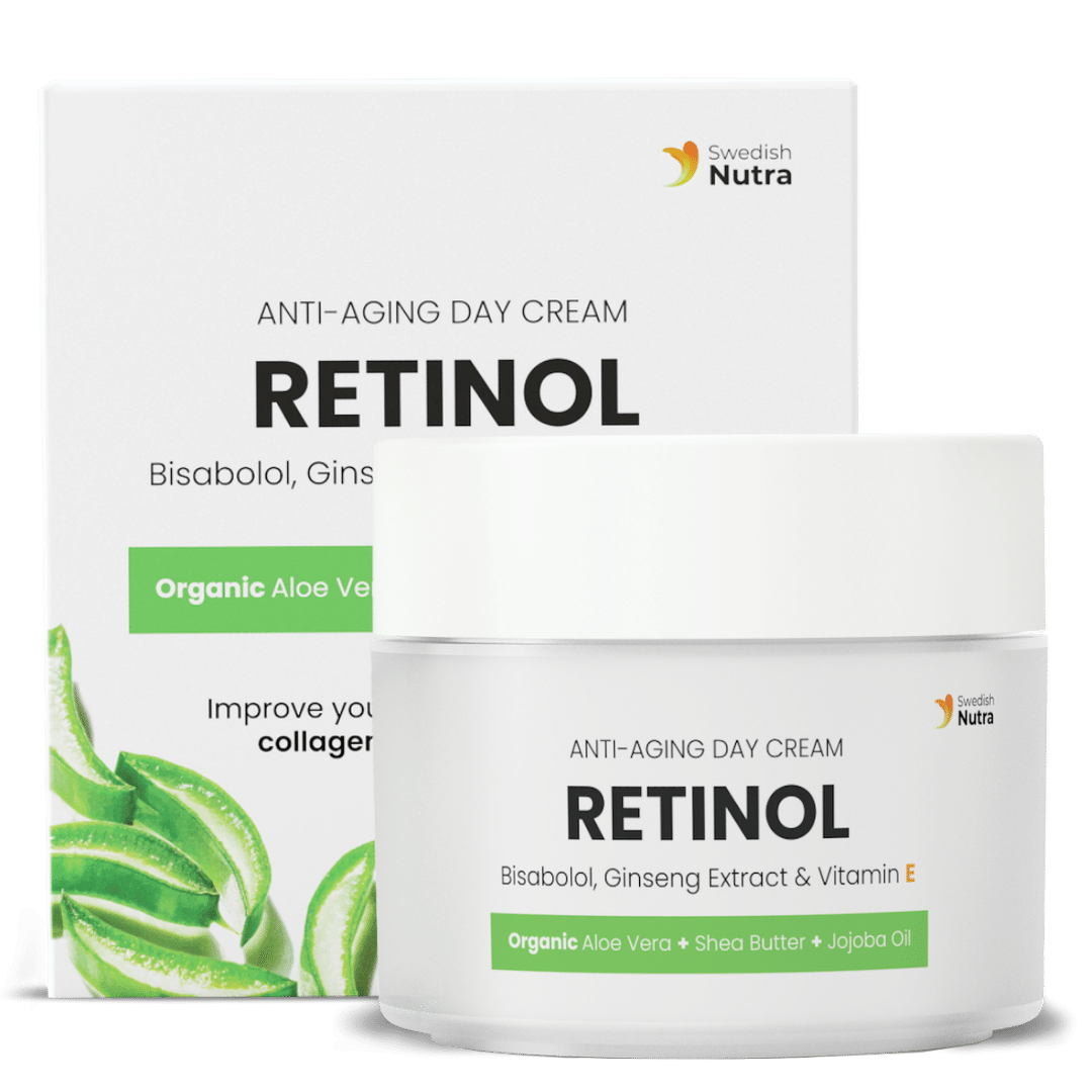 Dnevna krema s retinolom, hijaluronskom kiselinom i kolagenom 50 ml <tc>Swedish Nutra</tc>