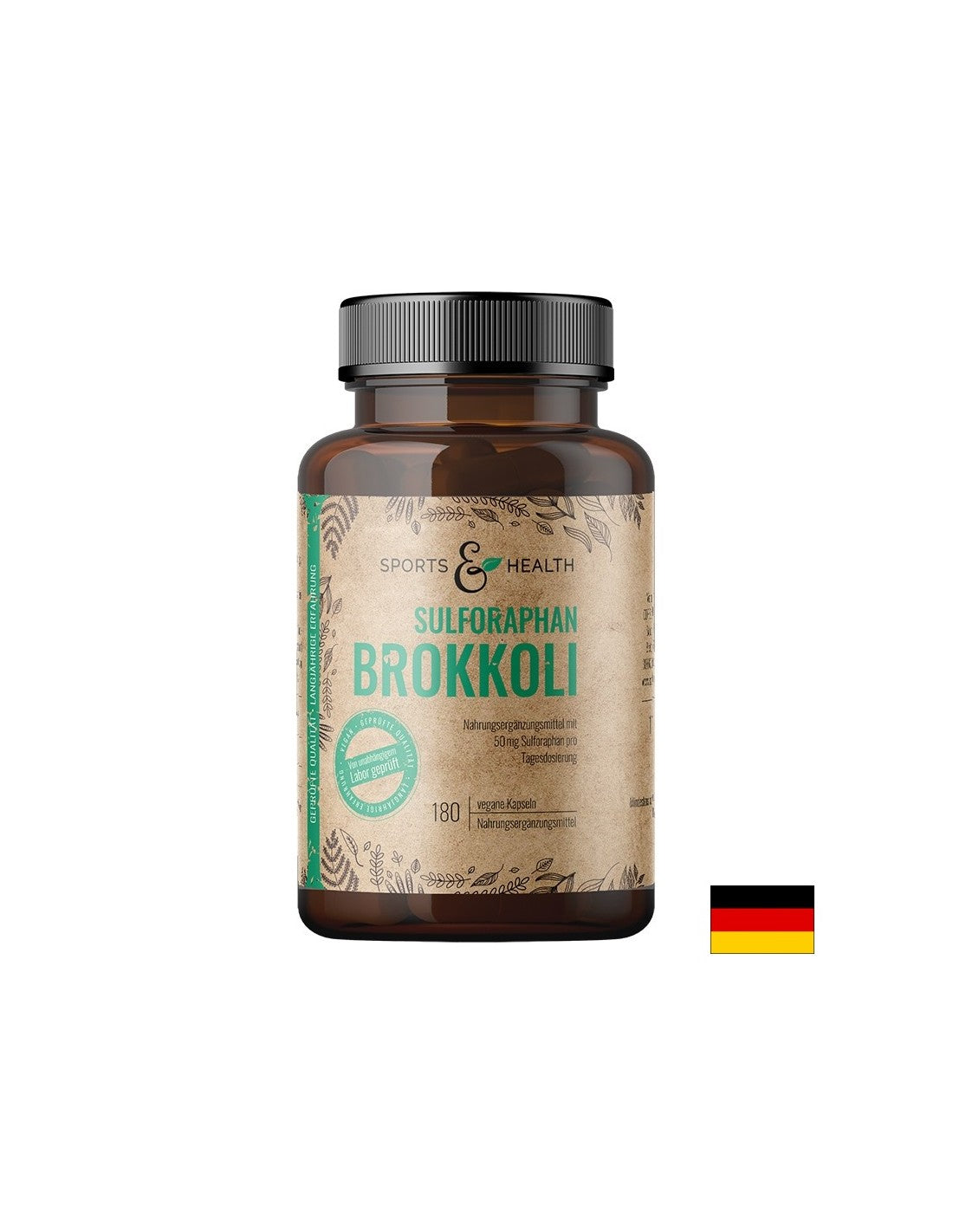 Hormonalna ravnoteža - Sulforafan (ekstrakt brokule) 50 mg, 180 kapsula <tc>Sports & Health Solutions</tc>