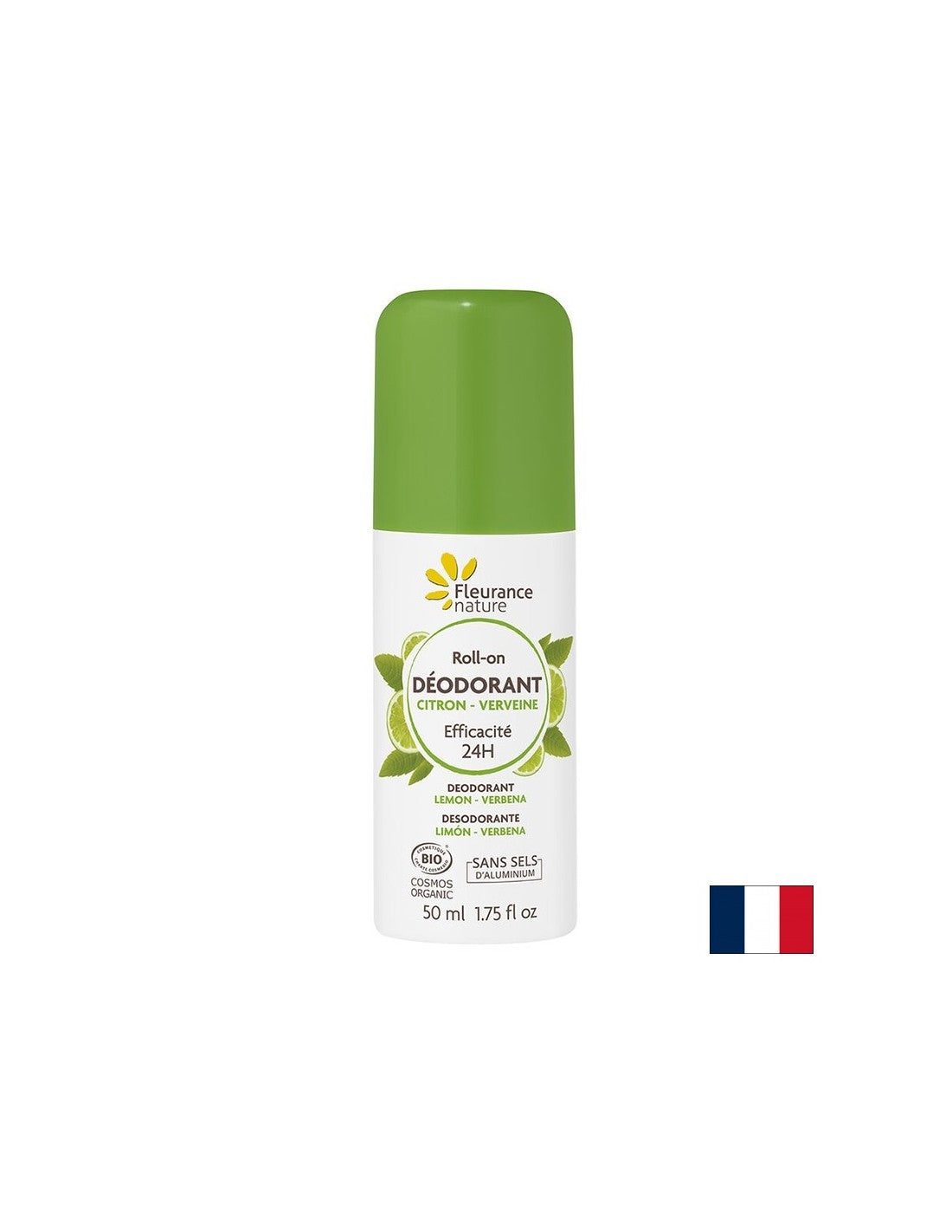 Roll-on dezodorans s limunom i verbenom, 50 ml Fleurance Nature