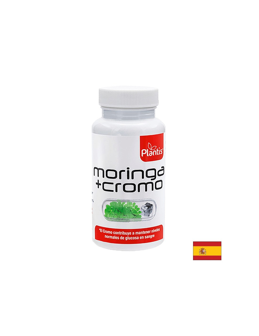 Gubitak težine i kontrola apetita - Moringa 500 mg & krom 40 µg - Moringa + Cromo Plantis®, 60 kapsula