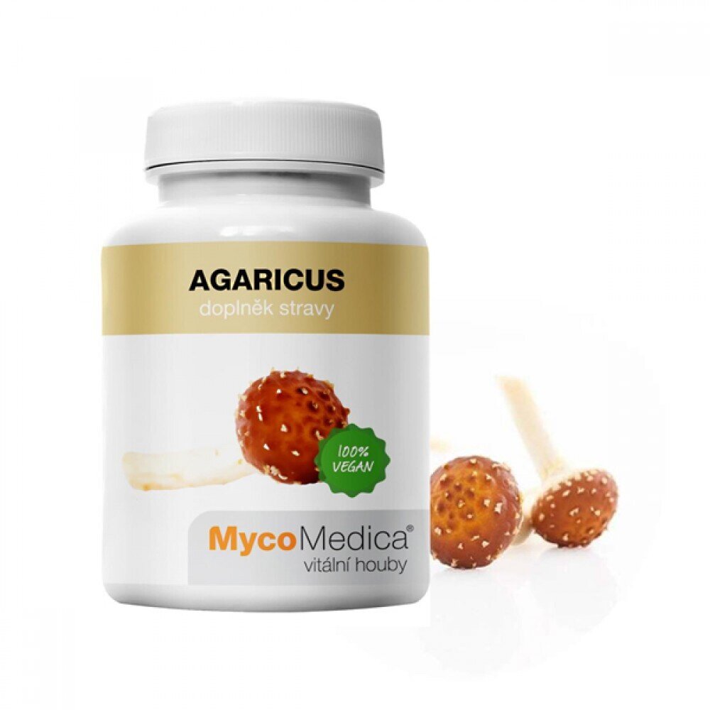 Agaricus 500 mg 90 kapsula 30% polisaharidi <tc>MycoMedica</tc>