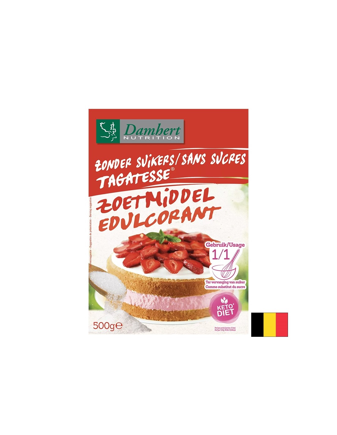 Konditorski zaslađivač bez umjetnog šećera, 500 g