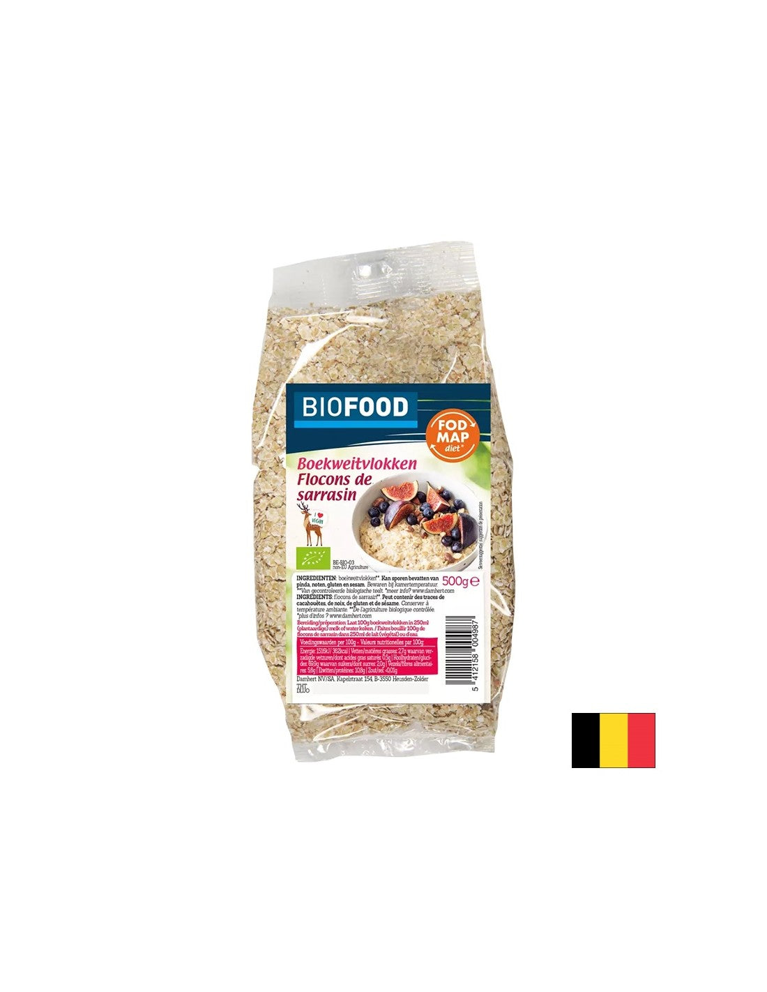 Heljdine pahuljice, ORGANSKI, 500 g