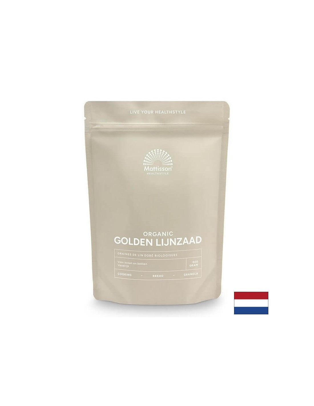 Zlatno laneno sjeme (raw) Organic, 500 g