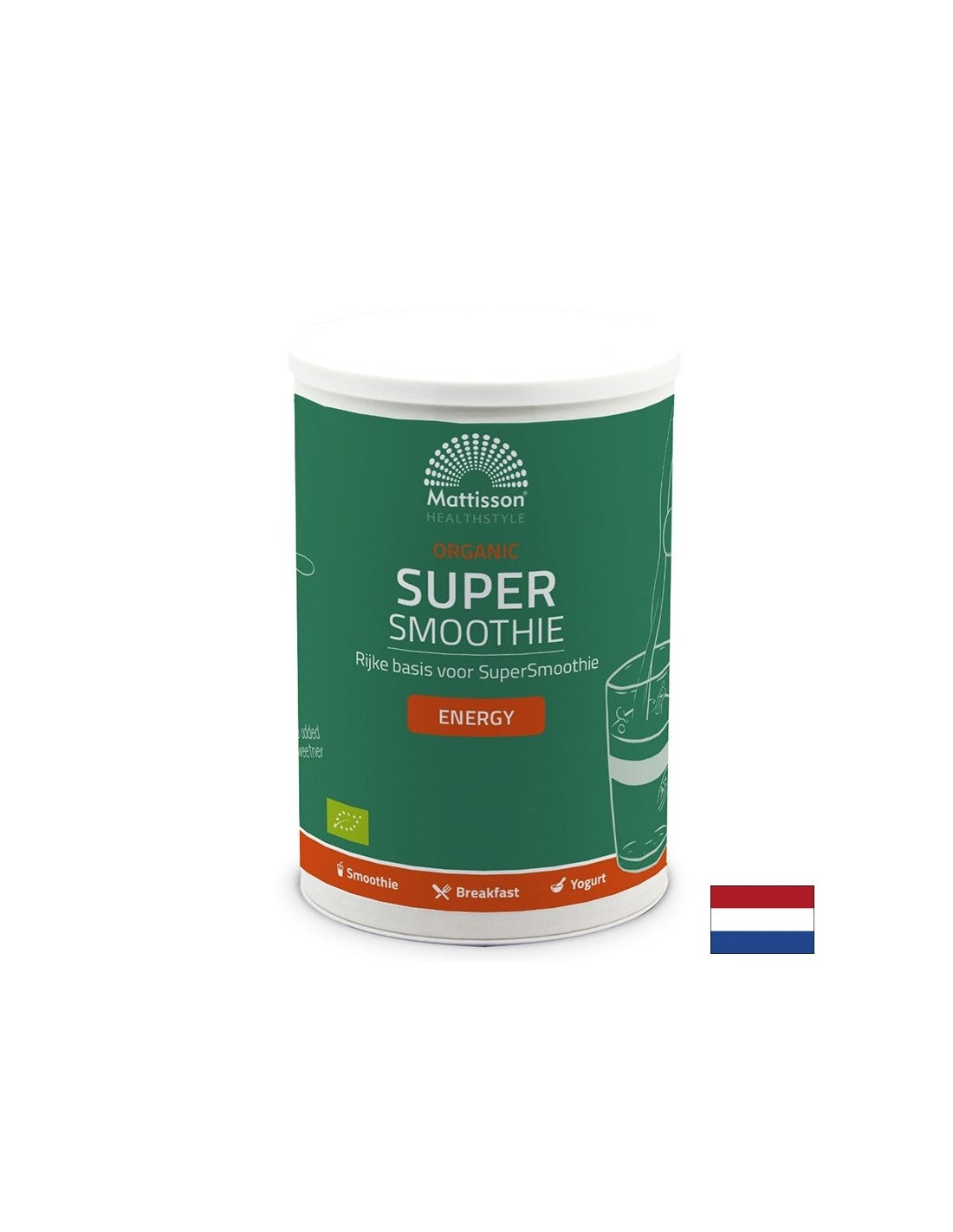 Bio Energy Super Smoothie mješavina, 500 g praha <tc>Mattisson Healthstyle</tc>