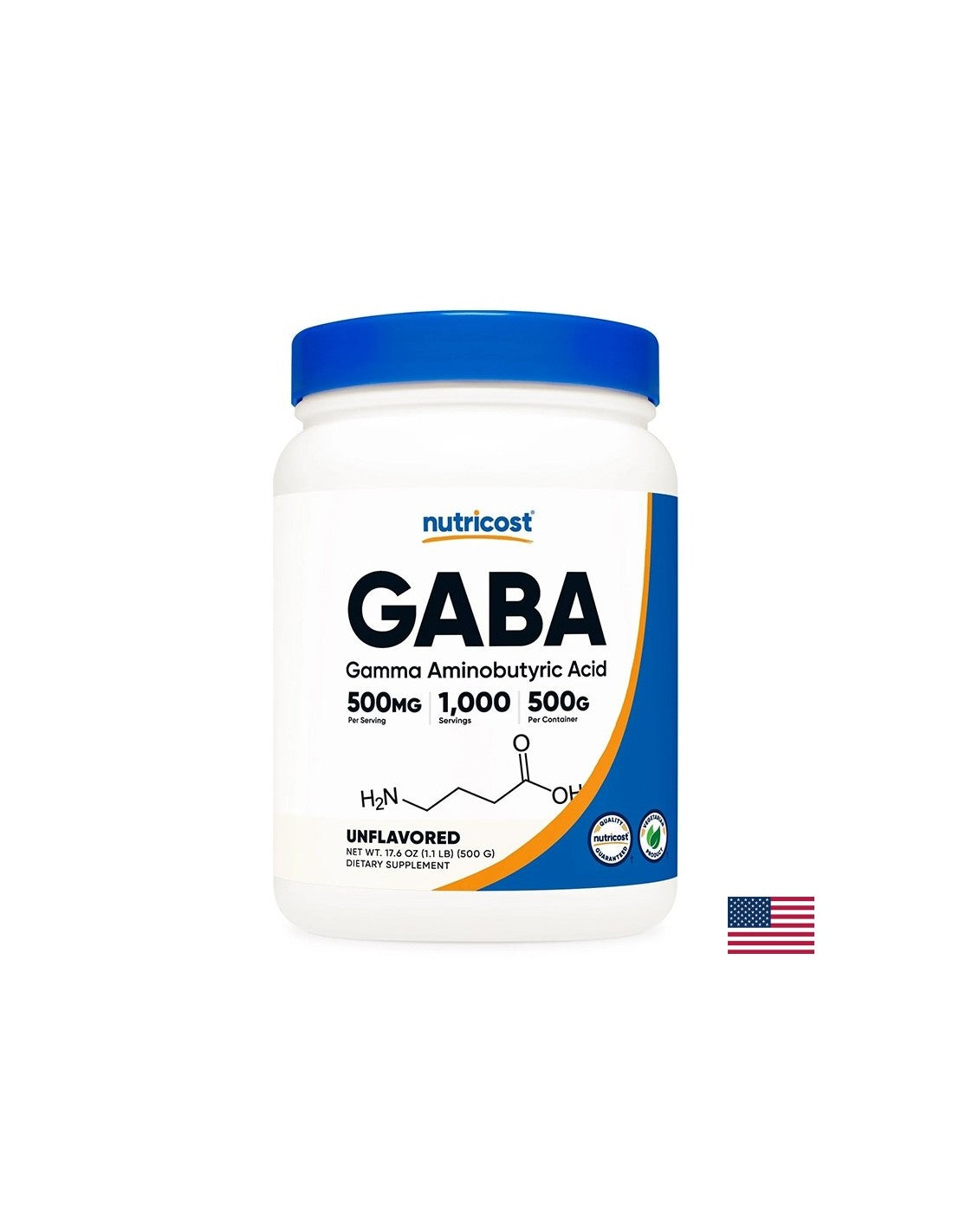 Stres i dobro raspoloženje - GABA (gama-aminomaslačna kiselina), 500 g praha