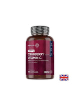 Urinarno zdravlje - brusnica 500 mg + vitamin C 100 mg, 180 kapsula