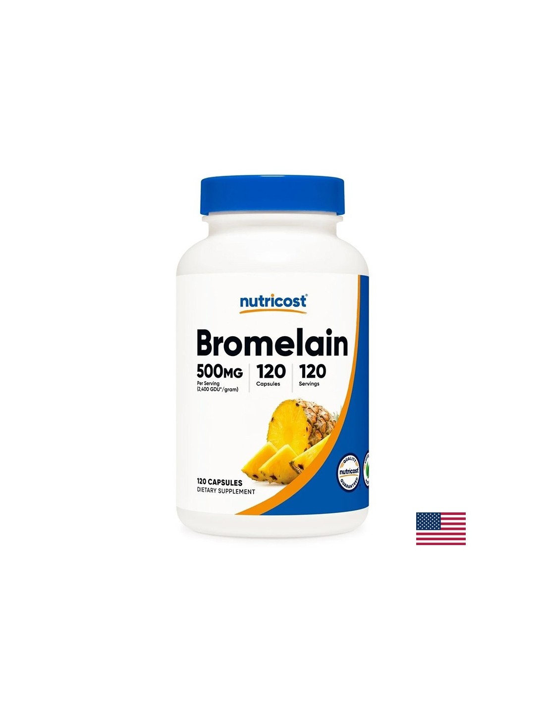 Dobra probava - Bromelain, 500 mg x 120 kapsula