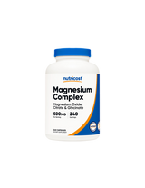 Funkcija živaca i mišića - Magnezijev kompleks, 500 mg x 240 kapsula <tc>Nutricost</tc>
