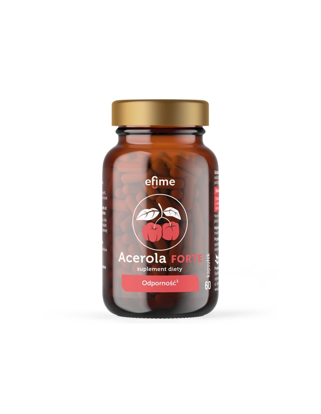 Imunitet - Acerola FORTE Efime (prirodni izvor vitamina C), 500 mg x 60 kapsula