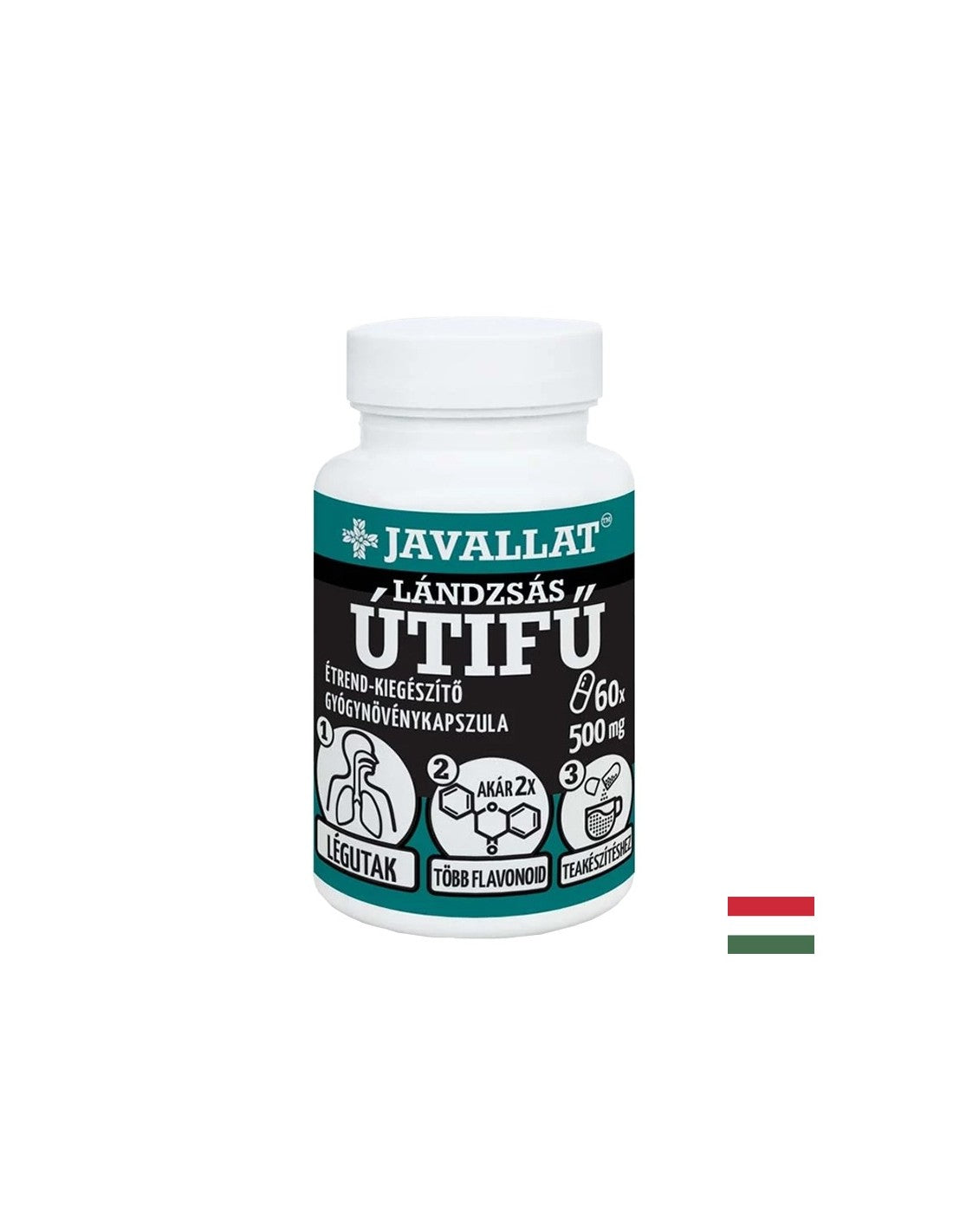 Dišni sustav - Uskolisni trputac, 500 mg x 60 kapsula