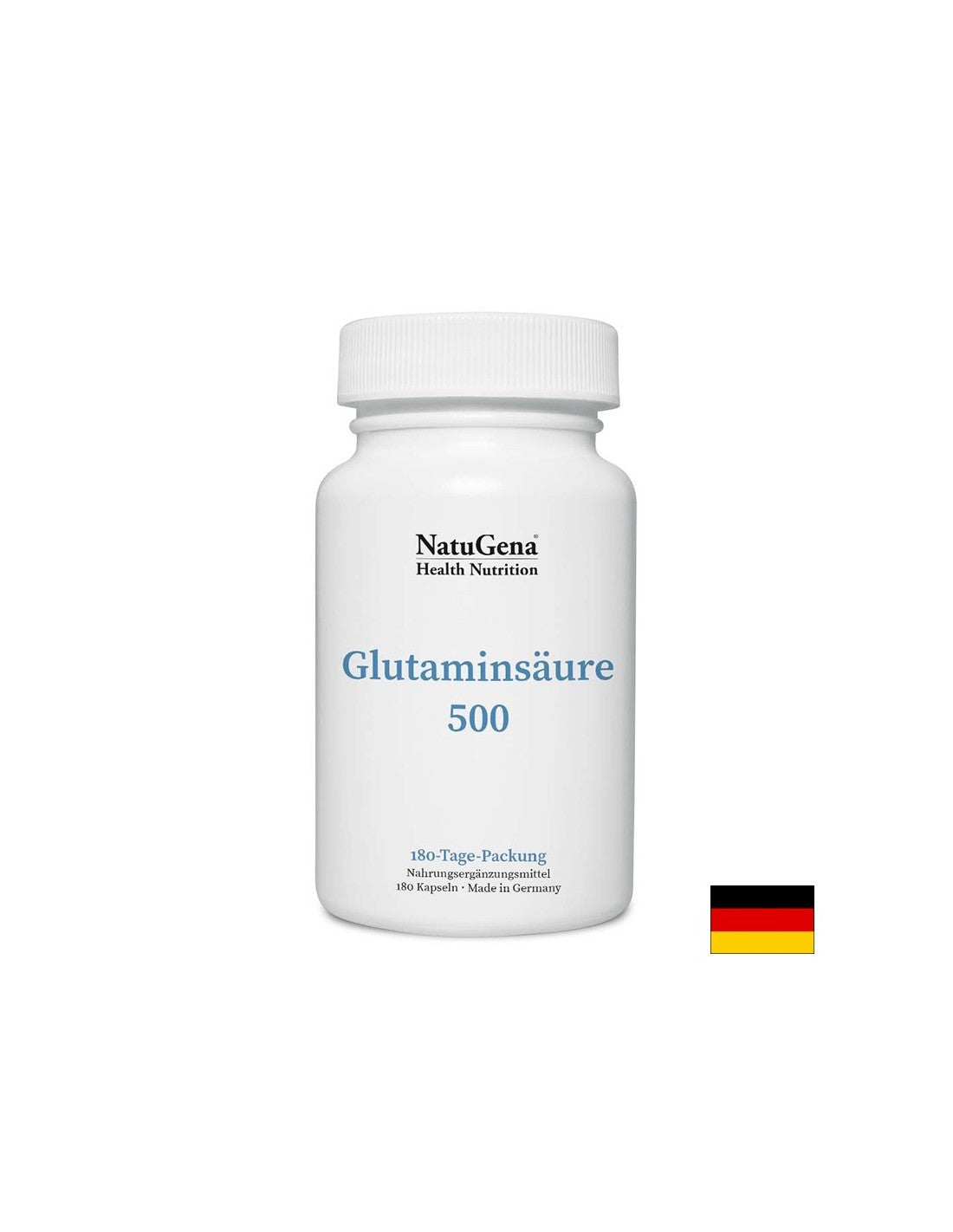 Funkcija mišića - Glutaminska kiselina, 500 mg x 180 kapsula