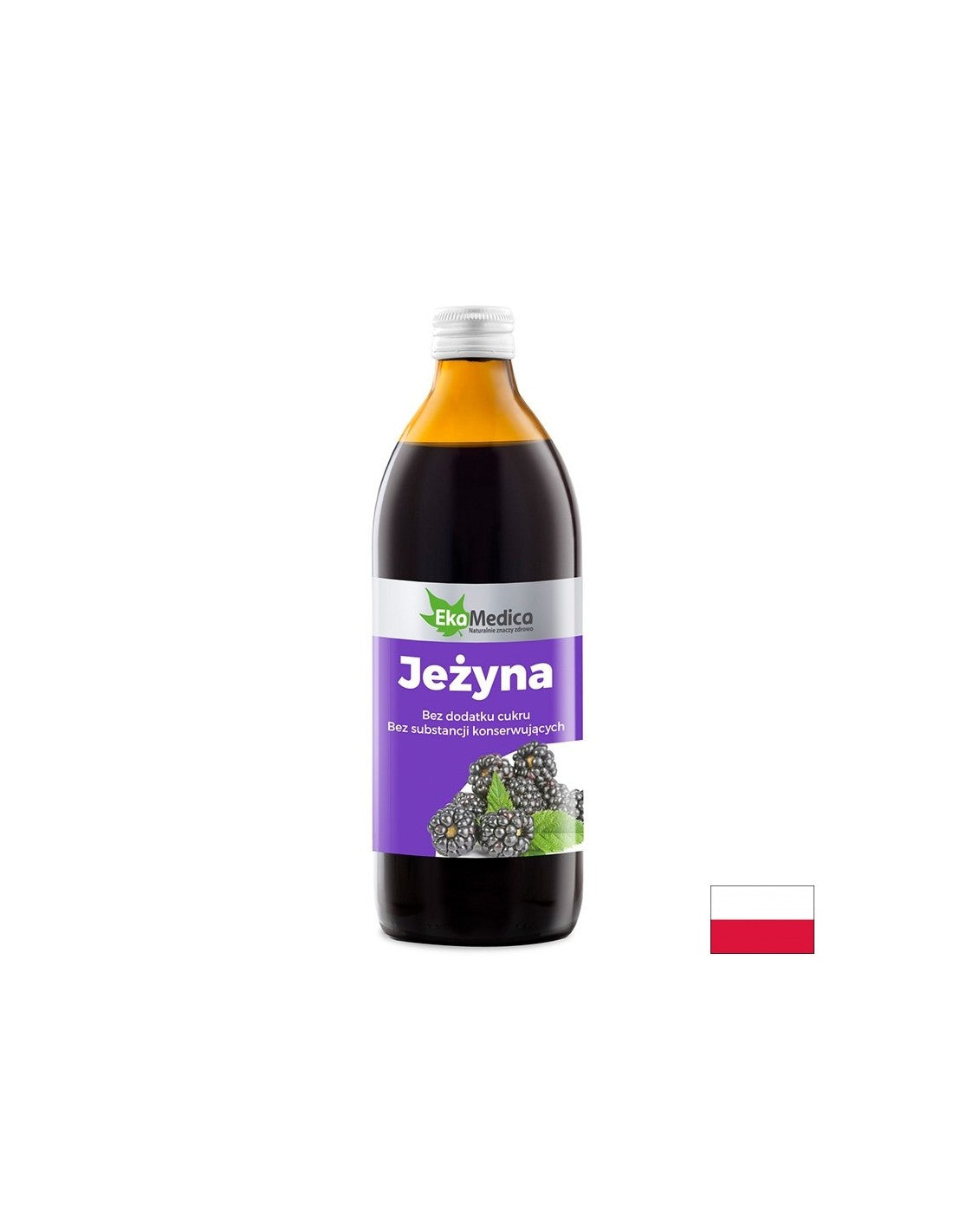 Sok od kupine s camu-camu i prirodnim vitaminom C - Antioksidativna zaštita i antiage, 500 ml, 10 ili 20 doza