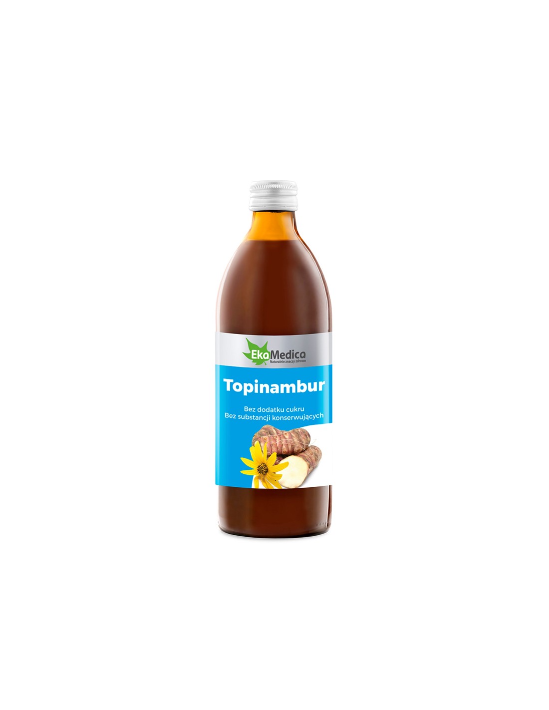 Sok od jeruzalemske artičoke s camu-camuom i prirodnim vit. C - Kontrola šećera i kolesterola u krvi, 500 ml, 10 doza