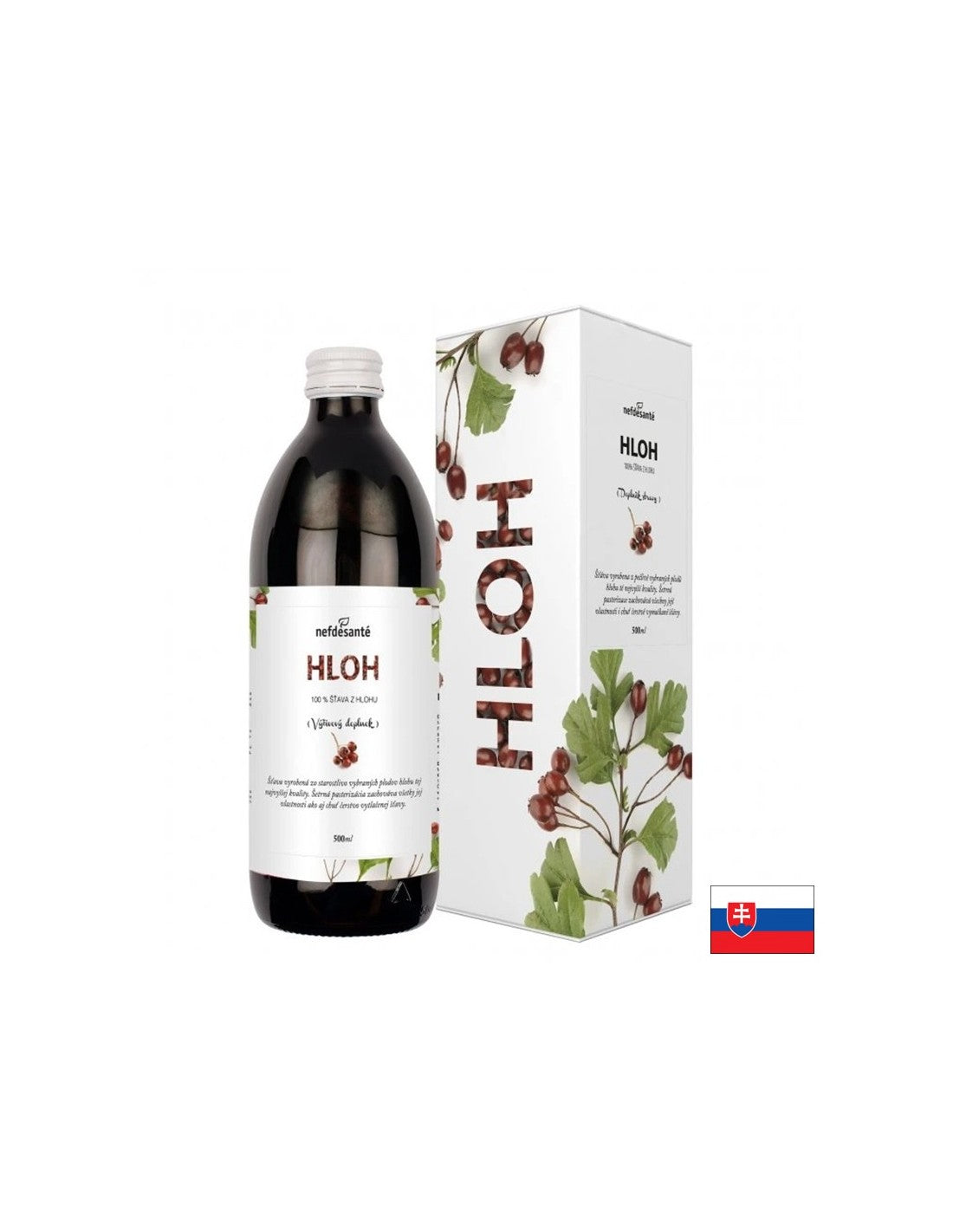 Sok od gloga – srčani tonus i živčani sustav, 500 ml, 10 doza