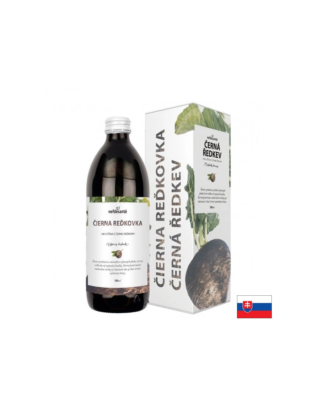 Sok od crne rotkve za želudac i jetru, 500 ml, 10 doza