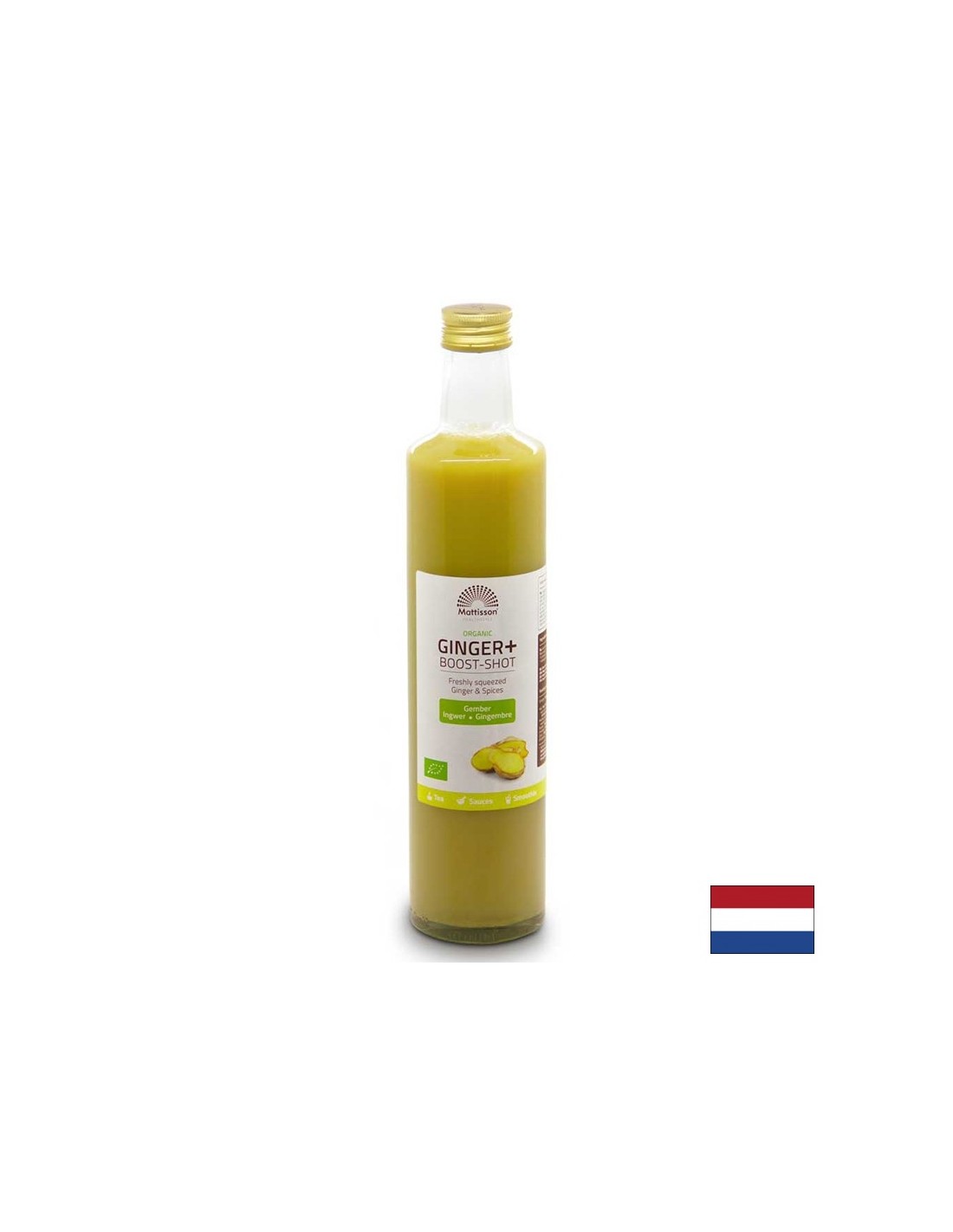 Organski sok od đumbira i limuna za kulinarsku upotrebu, 500 ml