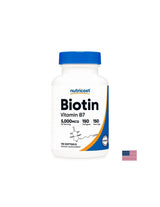 Kosa, koža i nokti - Biotin, 5000 µg x 150 mekih kapsula