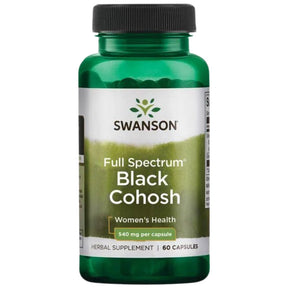 Full Spectrum Black Cohosh 540 mg - 60 capsules - Nutra Best Europe