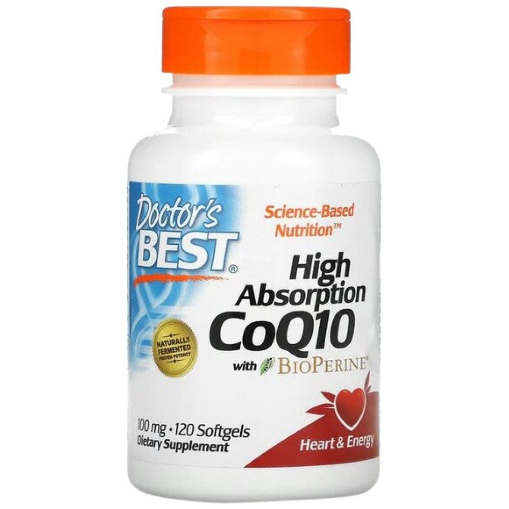Najbolji CoQ10 s bioperinom 100 mg - 120 gel kapsula