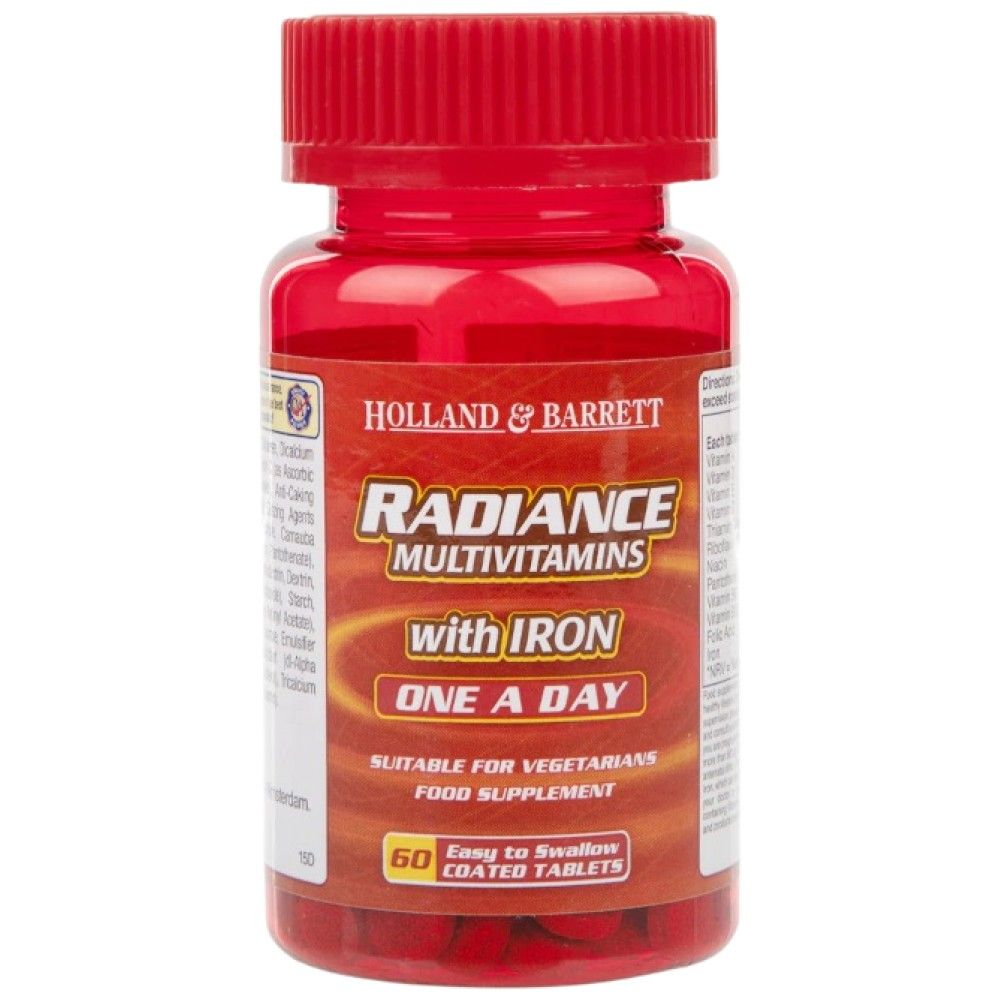 Radiance multivitamini i željezo | Jedan dan - 60 tableta