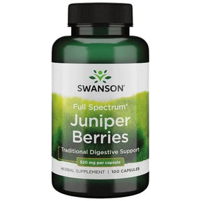 Full Spectrum Juniper Berries 520 mg 60 capsules - Nutra Best Europe