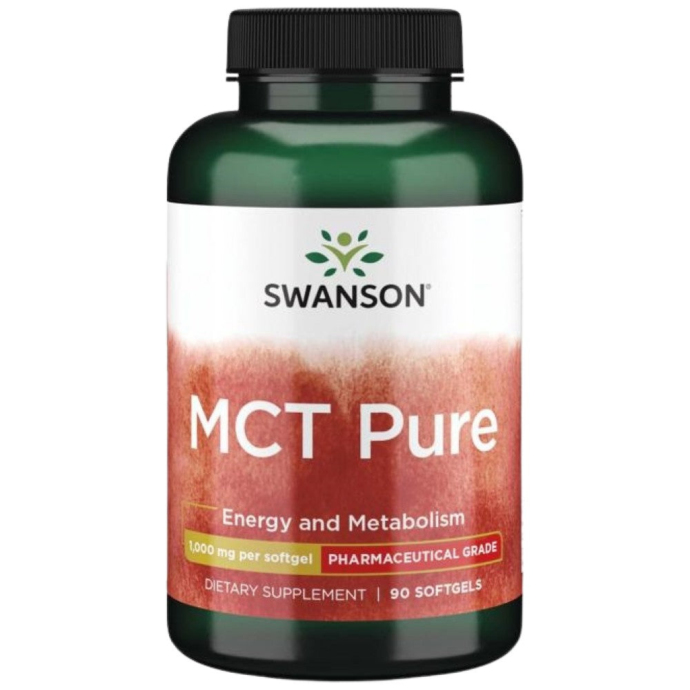 MCT čiste 1000 mg 90 gel kapsula