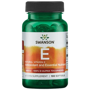 Vitamin E 400 IU Natural 100 Gel capsules - Nutra Best Europe