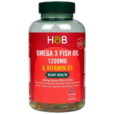 Omega 3 riblje ulje 1200 mg i vitamin D3 - 120 gel kapsula
