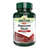 Magnezijev citrat + vitamin B6 (elementarni magnezijev citrat) 119 mg 60 kapsula Natures Aid