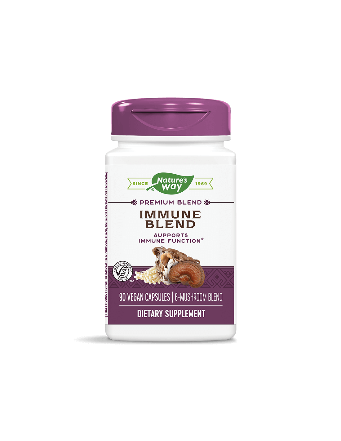 Formula za snažan imunitet - mješavina 6 ljekovitih gljiva - mješavina za imunitet, 90 kapsula Nature's Way