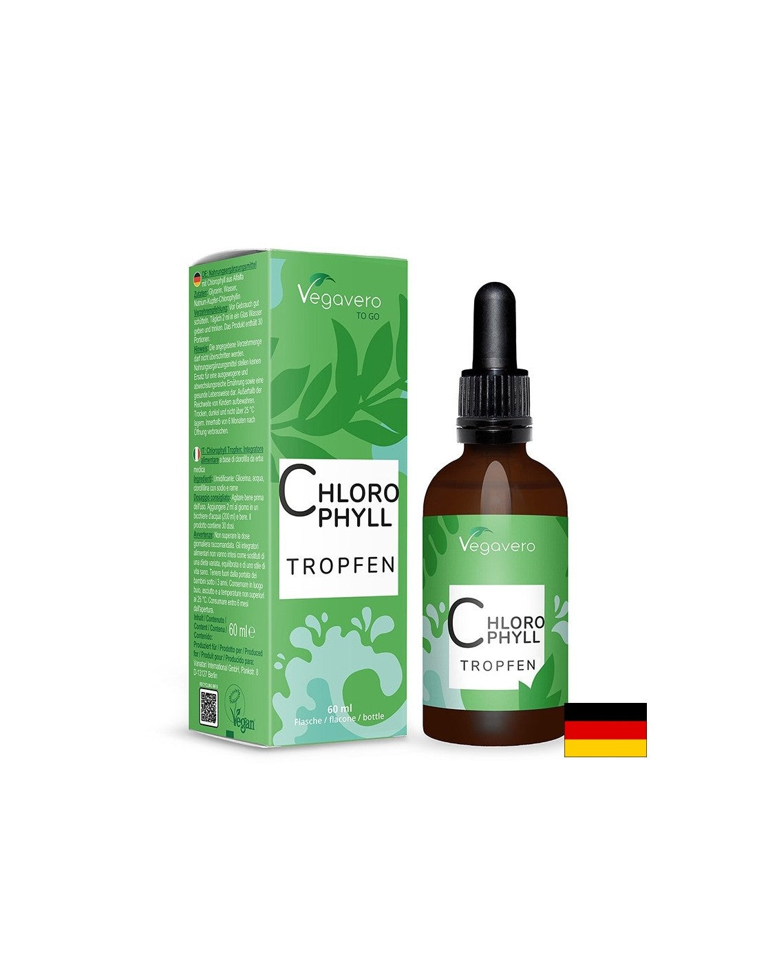 Detoksikacija, prirodni dezodorans - Klorofil, kapi, 60 ml
