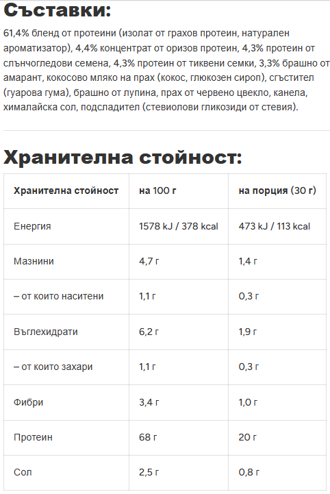 Veganski protein (jagoda) - 600 g