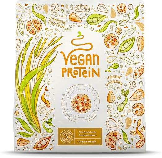 Vegan Protein (Biskvit) + Bromelain - 600 g