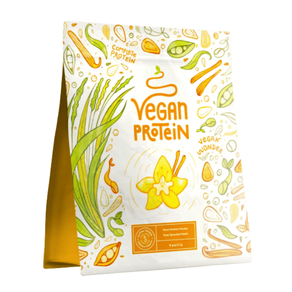 Веган Протеин (Ванилия) + Ензимен Комплекс - 600 г - Feel You